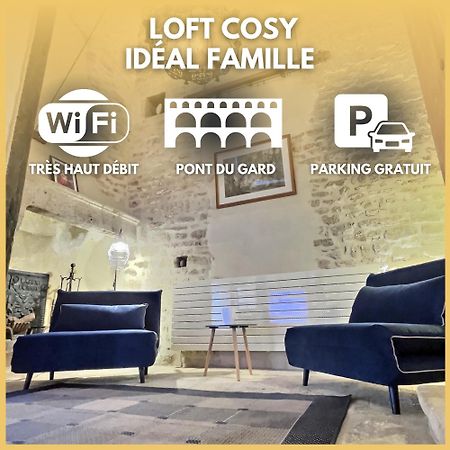 Chez Lydia - Loft Cosy, Depart Canoe A Pied, Proche Pont-Du-Gard Et Uzes Remoulins Εξωτερικό φωτογραφία