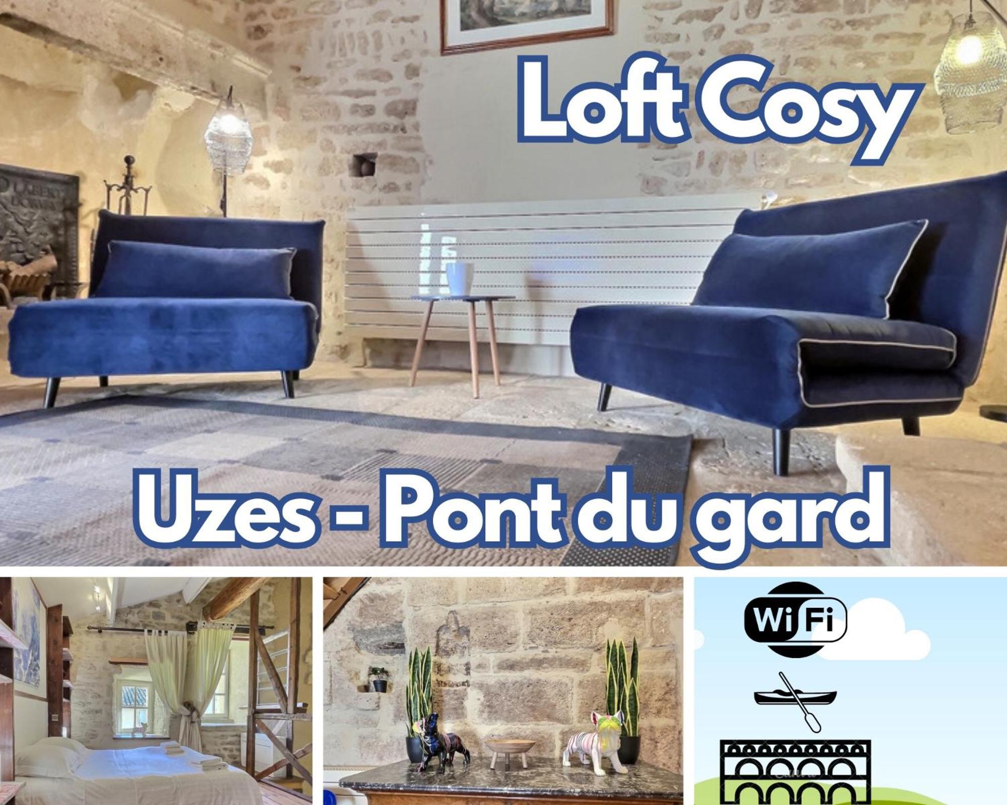 Chez Lydia - Loft Cosy, Depart Canoe A Pied, Proche Pont-Du-Gard Et Uzes Remoulins Εξωτερικό φωτογραφία